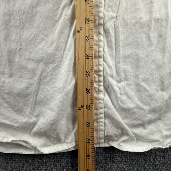 Gitman Bros TTX Pinpoint USA Point Cotton Oxford 15.5 35 White Button Up Men - Picture 12 of 16
